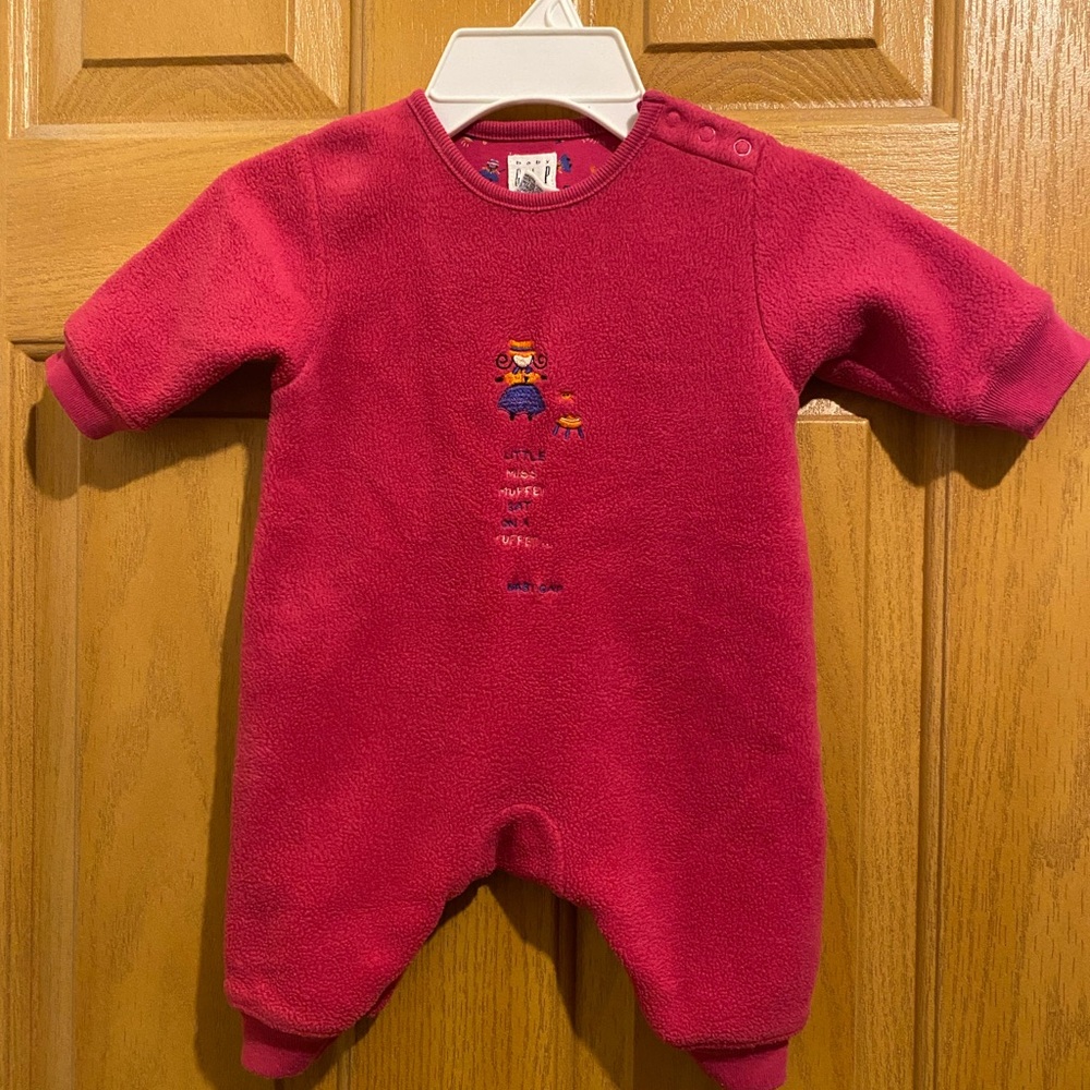 GAP Kids Red One Piece Footie